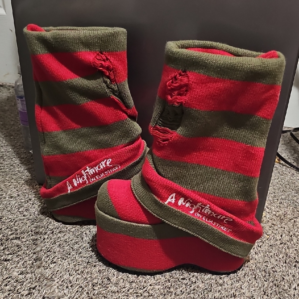 Dolls Kill A Nightmare On Elm Street Platform Boots